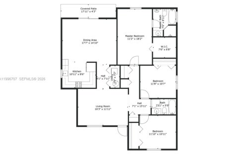 Villa ou maison à louer à Miami, Floride: 3 chambres, 141.12 m2 № 2059015 - photo 28