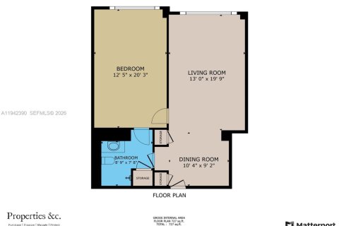 Condominio en venta en Miami Beach, Florida, 1 dormitorio, 62.8 m2 № 1999667 - foto 17