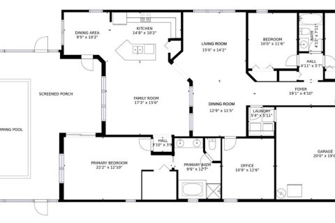 Villa ou maison à louer à Brooksville, Floride: 3 chambres, 186.64 m2 № 2283593 - photo 2
