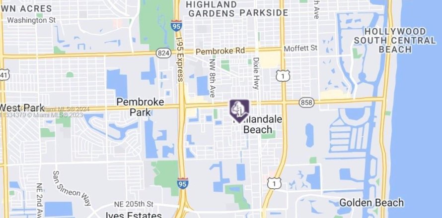 Land in Hallandale Beach, Florida № 1187716