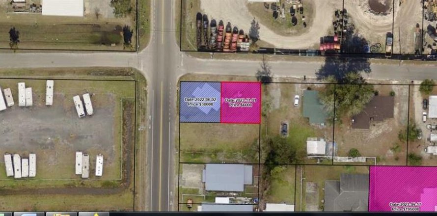 Terreno en Panama City, Florida № 2163939