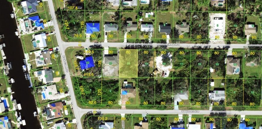 Terrain à Port Charlotte, Floride № 2235246