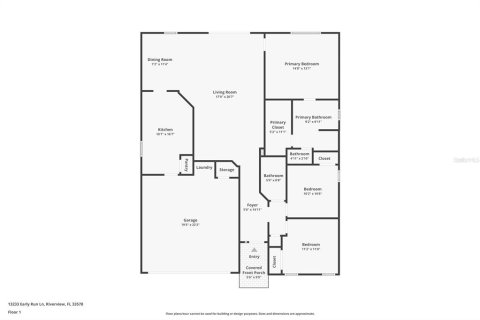 House in Riverview, Florida 3 bedrooms, 140 sq.m. № 2420081 - photo 29