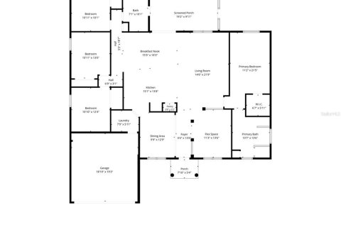 House in Dunnellon, Florida 4 bedrooms, 211.26 sq.m. № 2399333 - photo 28