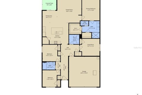 House in Grant-Valkaria, Florida 4 bedrooms, 170.01 sq.m. № 2330564 - photo 28