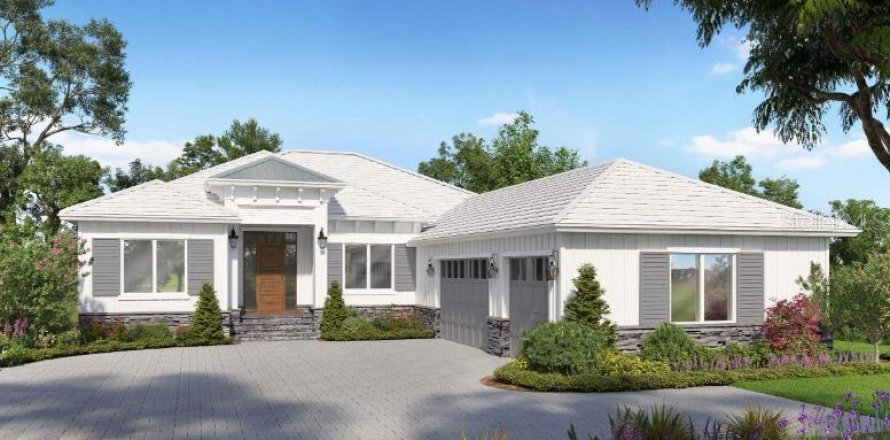 House in Howey-in-the-Hills, Florida 3 bedrooms, 277.22 sq.m. № 1808649