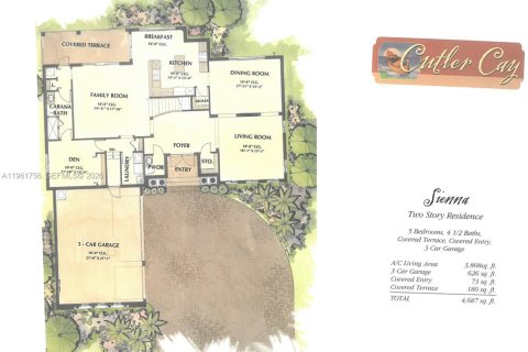 House in Cutler Bay, Florida 5 bedrooms, 369.94 sq.m. № 2027237 - photo 2