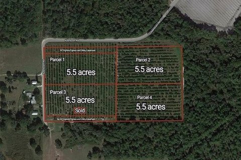 Terreno en Parrish, Florida № 2308316