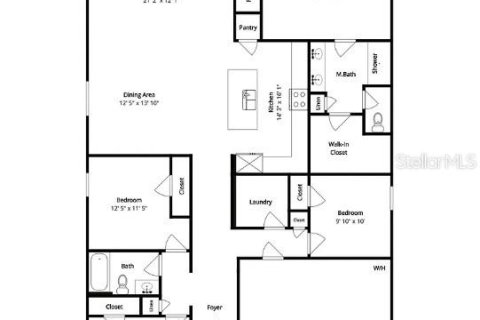 Casa en venta en Zephyrhills, Florida, 4 dormitorios, 172.98 m2 № 2209024 - foto 19