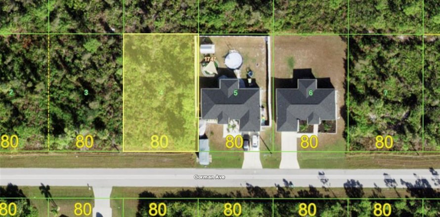 Land in Port Charlotte, Florida № 2394070