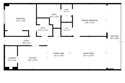 Condominio en venta en Daytona Beach, Florida, 2 dormitorios, 128.21 m2 № 2120859 - foto 26