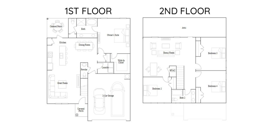 Townhouse in WATER'S EDGE in Gulf Breeze, Florida 4 bedrooms, 227 sq.m. № 129995