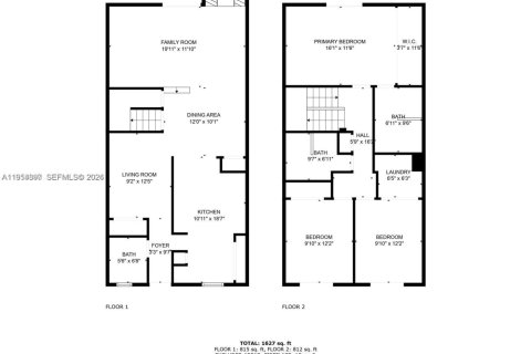 Adosado en alquiler en North Miami Beach, Florida, 3 dormitorios, 151.8 m2 № 2008460 - foto 10