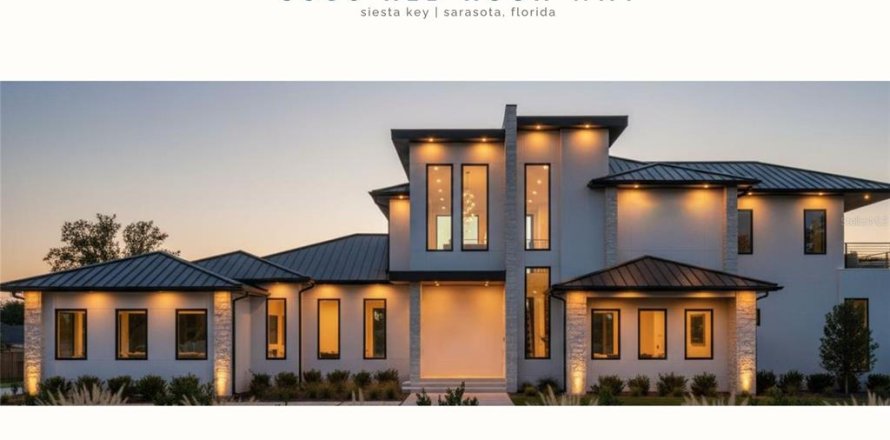 House in Sarasota, Florida 5 bedrooms, 636.38 sq.m. № 2101504