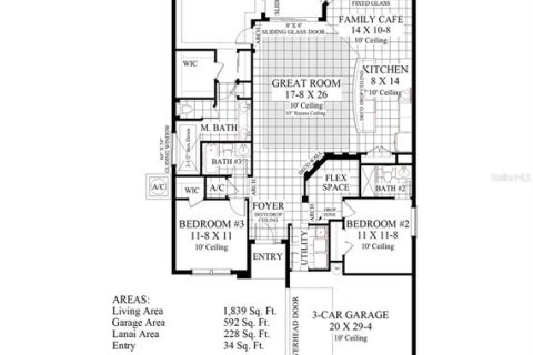 Villa ou maison à vendre à Palm Coast, Floride: 3 chambres, 170.85 m2 № 1793024 - photo 2