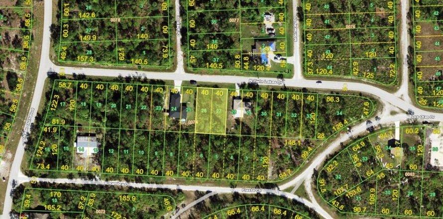 Terrain à Punta Gorda, Floride № 2221116