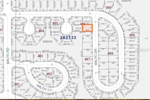 Land in Poinciana, Florida № 2162825
