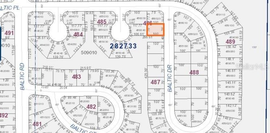 Land in Poinciana, Florida № 2162825