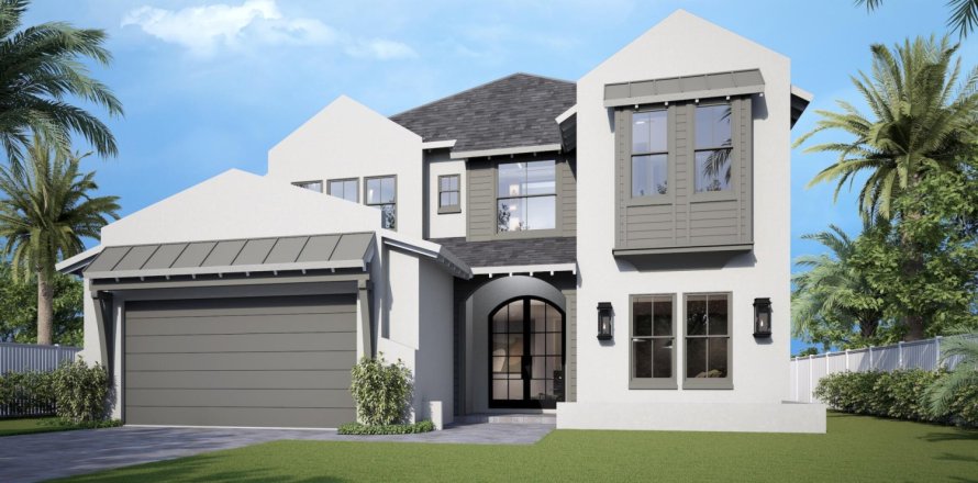 House in Ponte Vedra Beach, Florida 5 bedrooms, 344.3 sq.m. № 824746