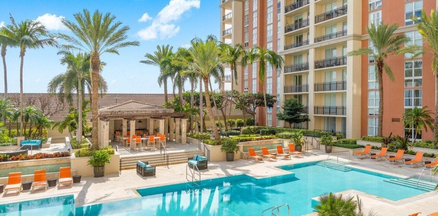 Condo à West Palm Beach, Floride, 2 chambres № 1116686