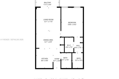 Condo in Miami Beach, Florida, 1 bedroom  № 2009651 - photo 24
