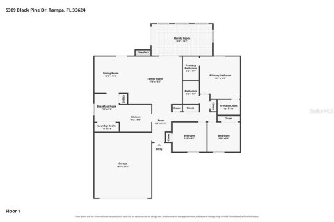 Villa ou maison à vendre à Tampa, Floride: 3 chambres, 132.2 m2 № 2284472 - photo 26