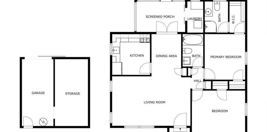 House in Lake Worth, Florida 2 bedrooms, 74.69 sq.m. № 1017947