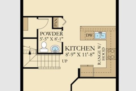 Adosado en venta en Kissimmee, Florida, 3 dormitorios, 170.38 m2 № 1880585 - foto 1