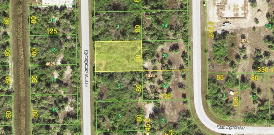 Land in Port Charlotte, Florida № 2165337