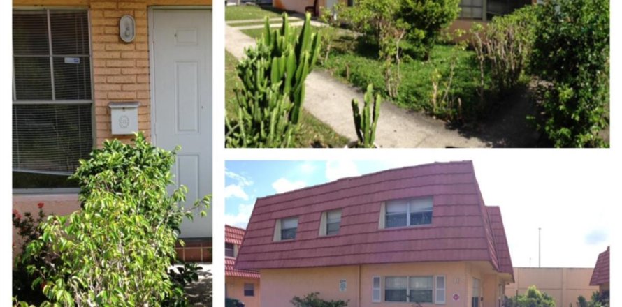 Adosado en Lauderhill, Florida 2 dormitorios, 87.33 m2 № 2242006