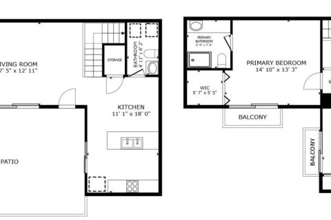 Touwnhouse à louer à Leesburg, Floride: 2 chambres, 119.66 m2 № 2098164 - photo 3