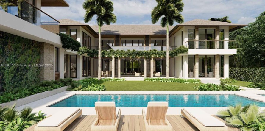 Дом в Корал-Гейблс, Флорида 5 спален, 962.93м2 № 1972936