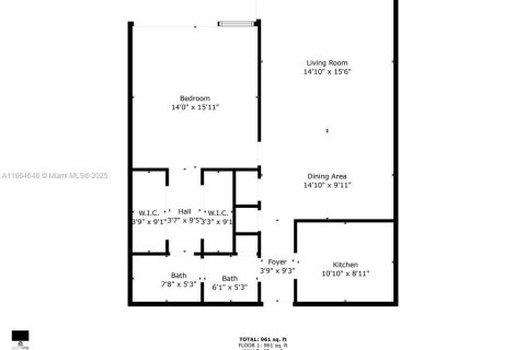 Condo in Palm Beach, Florida, 1 bedroom  № 1892820 - photo 8
