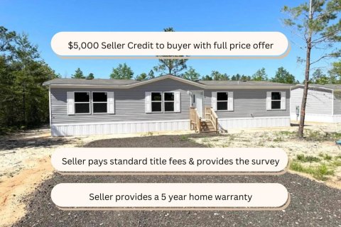 House in De Funiak Springs, Florida 4 bedrooms, 137.03 sq.m. № 559153 - photo 1
