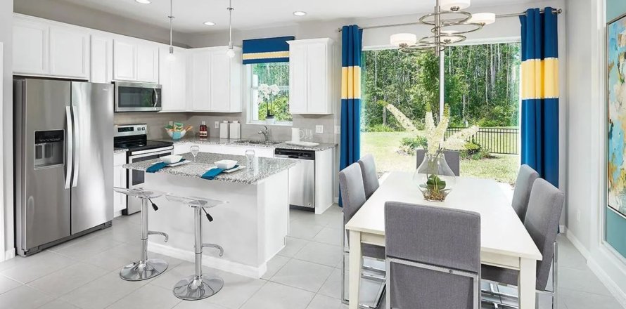 Townhouse in WYNDRUSH CREEK in Wesley Chapel, Florida 3 bedrooms, 153 sq.m. № 266526