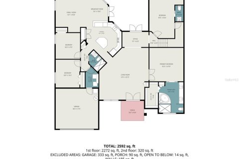 Casa en venta en Melbourne, Florida, 4 dormitorios, 263.84 m2 № 2197071 - foto 29