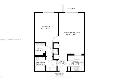 Copropriété à vendre à Miami, Floride: 1 chambre, 63.55 m2 № 2010229 - photo 25