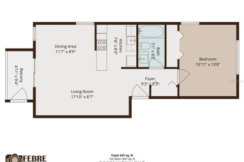 Condo in Clearwater, Florida, 1 bedroom № 2237698 - photo 27
