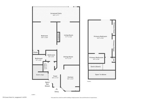 Condominio en venta en Longwood, Florida, 2 dormitorios, 130.62 m2 № 1746508 - foto 3