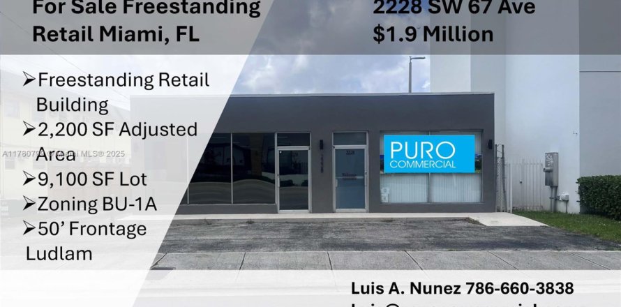 Immobilier commercial à Miami, Floride № 2018291