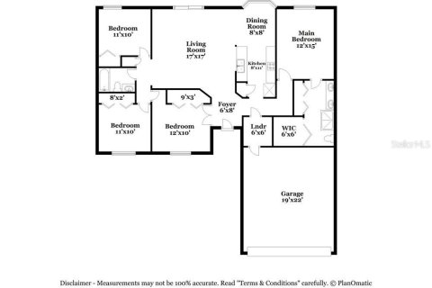 Villa ou maison à louer à Bartow, Floride: 3 chambres, 135.45 m2 № 2433390 - photo 2