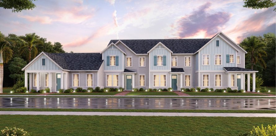 Таунхаус в Shearwater - Shearwater 24ft Townhomes во Флориде 3 комнаты, 167м2 № 425056