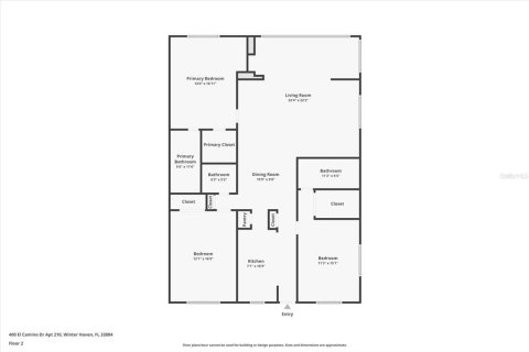 Condominio en venta en Winter Haven, Florida, 3 dormitorios, 154.78 m2 № 2215119 - foto 3