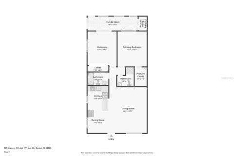 Condominio en venta en Sun City Center, Florida, 2 dormitorios, 89.19 m2 № 1917588 - foto 30