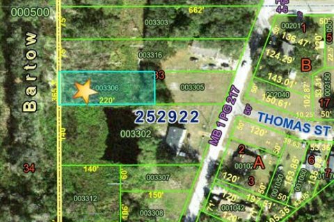 Land in Bartow, Florida № 2158856