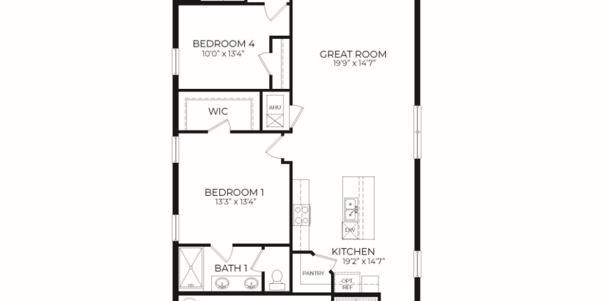 House in Port Orange, Florida 4 bedrooms, 154.68 sq.m. № 1869501