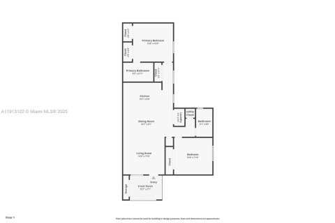 Villa ou maison à louer à Hialeah, Floride: 2 chambres, 102.94 m2 № 1972592 - photo 25