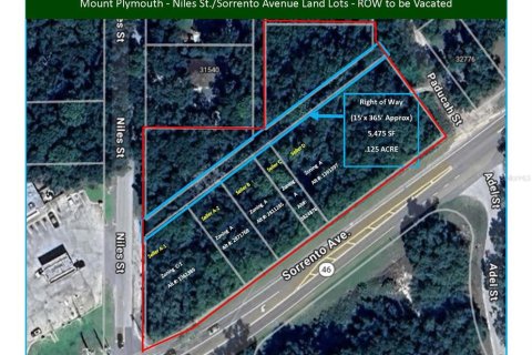 Land in Mount Plymouth, Florida № 2219059 - photo 2