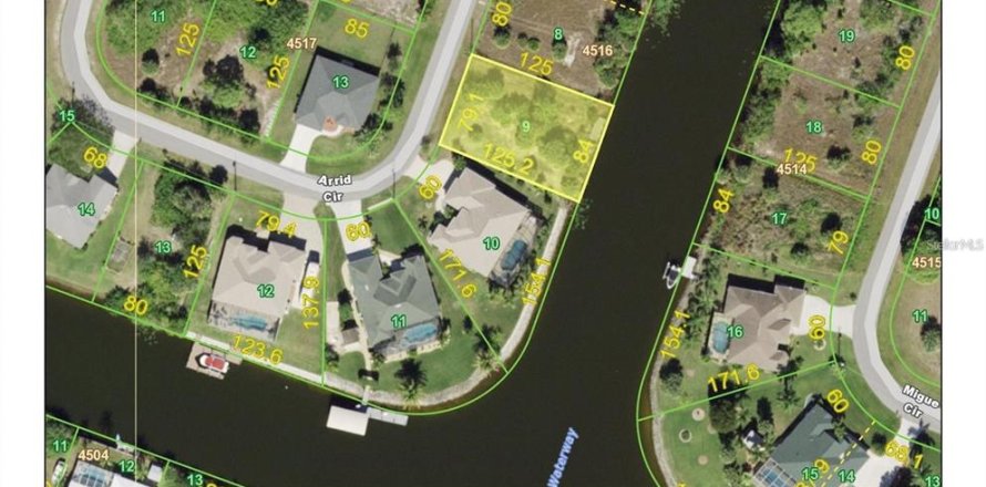 Land in Port Charlotte, Florida № 1534689
