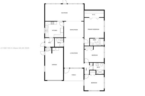 Снять в аренду виллу или дом в Корал-Гейблс, Флорида 3 спальни, 178.37м2, № 1944540 - фото 16